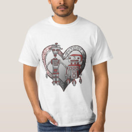 Robot Liefde t-shirt