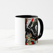 Robot Lipstick mok (Voorkant rechts)