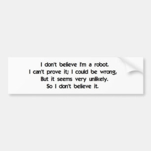 Robot Logic Bumpersticker