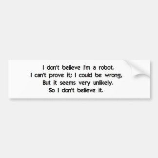 Robot Logic Bumpersticker