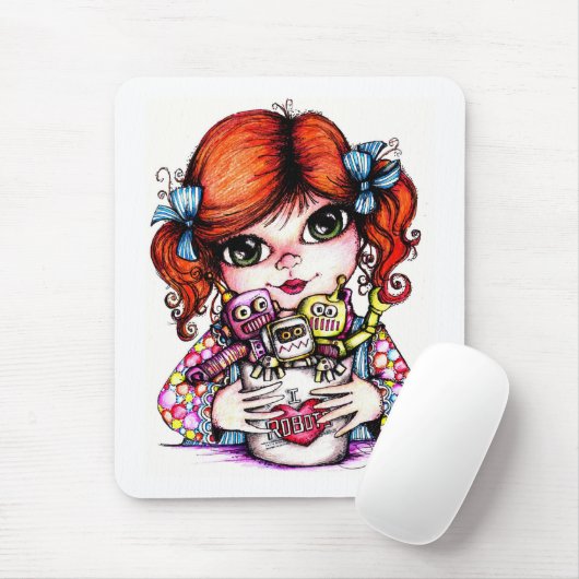 Robot Love Muismat (Met muis)