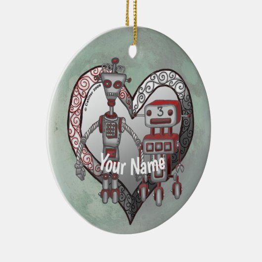 Robot Love ornament (Rechts)