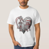 Robot Love T-shirt (Voorkant)