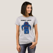 Robot Love T-shirt (Voorkant volledig)