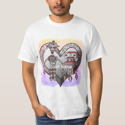 Robot Love T-shirts (Voorkant)