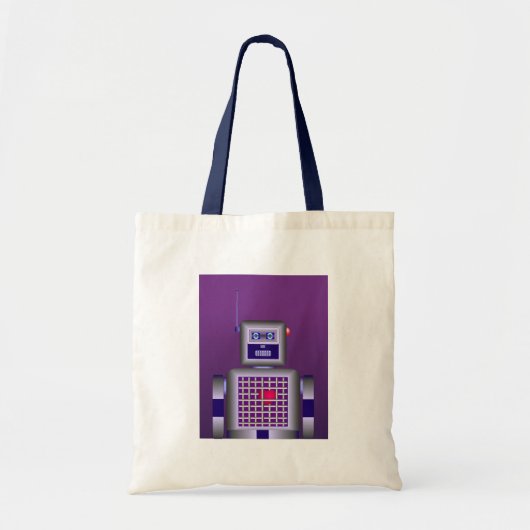 Robot Love Tote Bag (Voorkant)