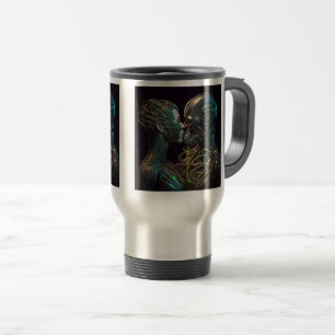 Robot Love Travel/Commuter Mok, 15 oz Reisbeker