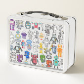 Robot Lunchbox (Achterkant)
