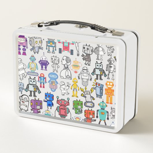 Robot Lunchbox (Achterkant)