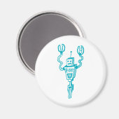 robot magneet (Voorkant / Achterkant)