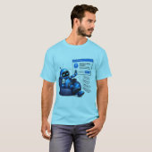 Robot Memes | Grappige AI- en Tech-humor T-shirt (Voorkant volledig)