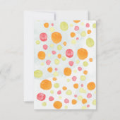 Robot met ballonnen Happy Birthday Wenskaart Kaart (Achterkant)