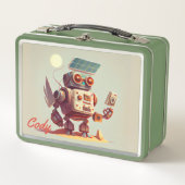 Robot Metal Lunch Box (Voorkant)