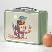 Robot Metal Lunch Box (In situ)