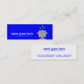 robot mini visitekaartje (Voorkant / Achterkant)