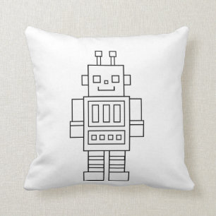Robot minimale kussen