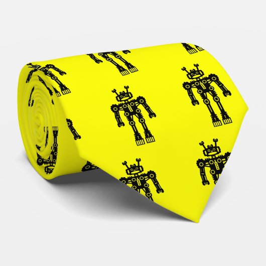 Robot MK1 Stropdas (Opgerold)