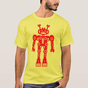 Robot Mk I - (rood) - Gepersonaliseerd T-shirt