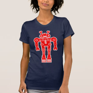 Robot Mk I - (rood) - Gepersonaliseerd T-shirt