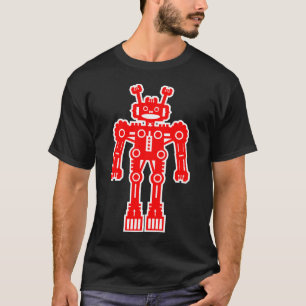 Robot Mk I - (Rood) T-shirt