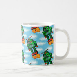 Robot-Mok "Fired Up" Koffiemok