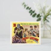 ROBOT MONSTER BRIEFKAART (Staand voorkant)