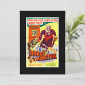 Robot Monster Halloween Horror Sci Fi Ape Buiten S Kaart (Staand voorkant)