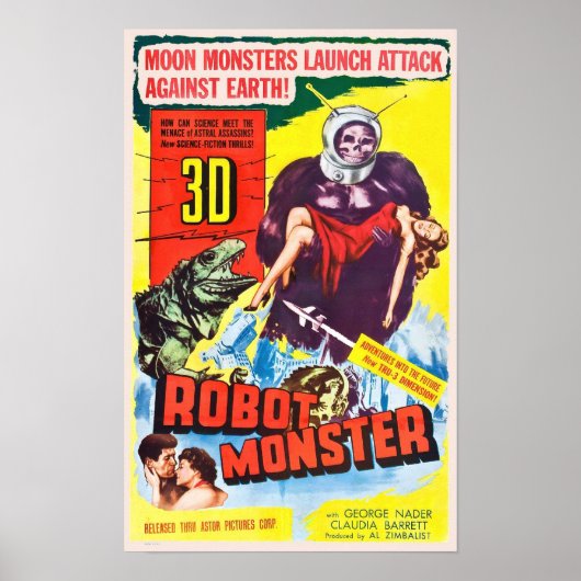 Robot Monster Poster (Voorkant)