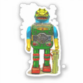 ROBOT MONSTER T-SHIRT STICKER (Voorkant)