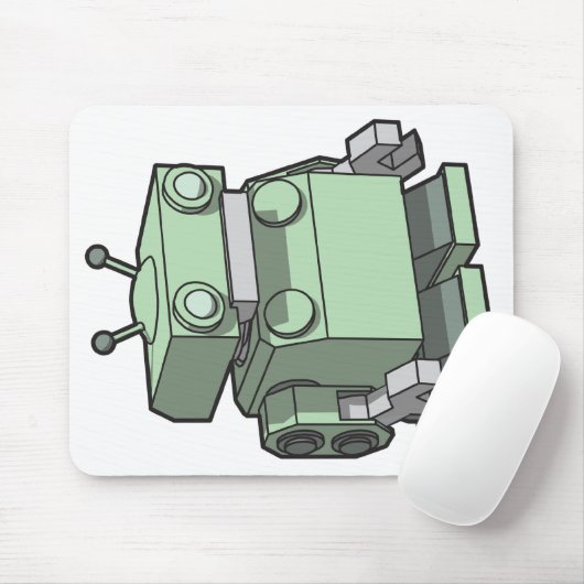Robot mousepad muismat (Met muis)