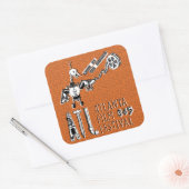 Robot Movie Bird Stickers (Envelop)