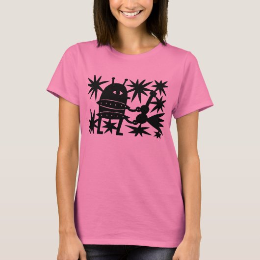 Robot Musician T-shirt (Voorkant)