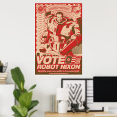 Robot Nixon - All Hail Robot Nixon Poster (Thuiskantoor)