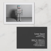 Robot (omrand) visitekaartje (Voorkant / Achterkant)
