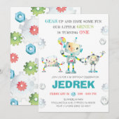 Robot One Kaart (Voorkant / Achterkant)