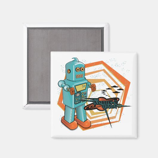 Robot O'Rama Magneet (Voorkant / Achterkant)
