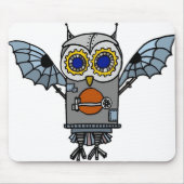 Robot Owl Muismat (Voorkant)