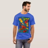 Robot Party 2 T-shirt (Voorkant volledig)
