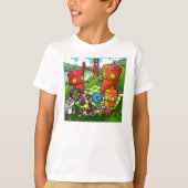 Robot Picnic T-shirt (Voorkant)