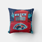 Robot Pillow "On Guard" Kussen (Voorkant)