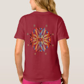 Robot Pizza Fun Art T-shirt (Achterkant)