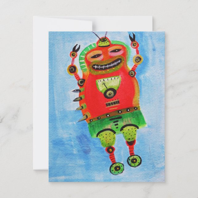 ROBOT POP ART (Voorkant)