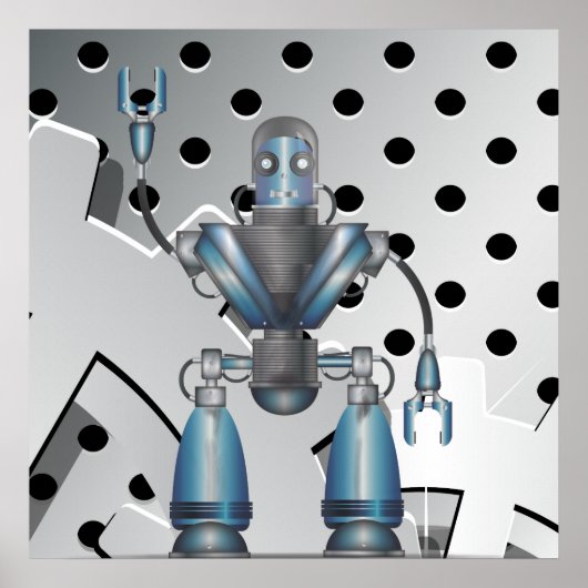 Robot Poster (Voorkant)