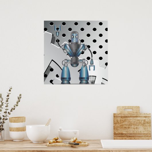 Robot Poster (Keuken)