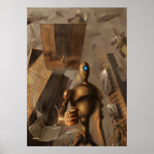 robot poster