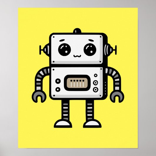 Robot Poster (Voorkant)