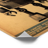  robot poster - Resistentie is nutteloos (Hoek)