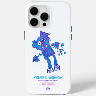 Robot Press & Gripper iPhone 15 hoesje