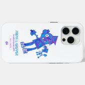 Robot Press & Gripper iPhone 15 hoesje (Achterkant (horizontaal))