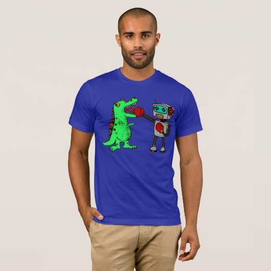 Robot Punches! T-shirt (Voorkant volledig)